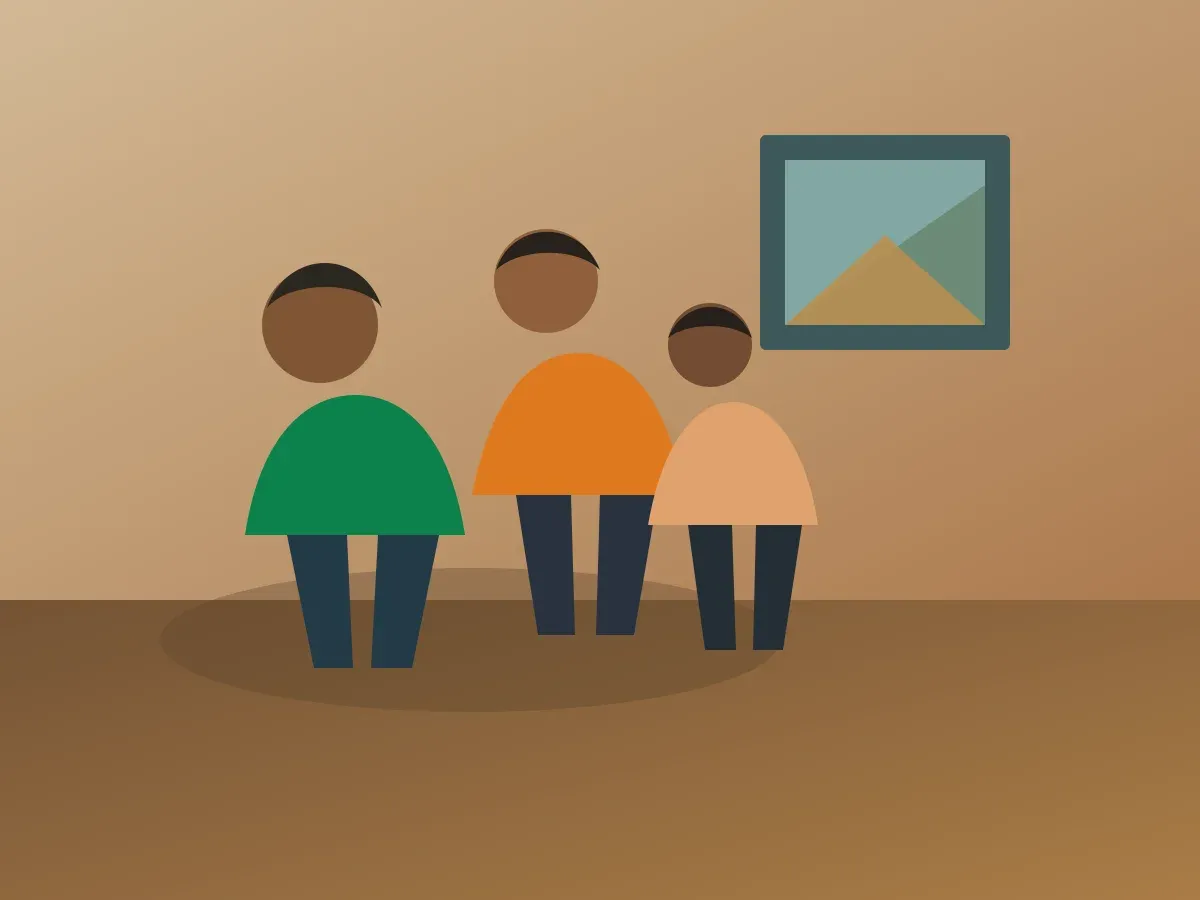 Personas de una comunidad rural reunidas en un taller de trabajo